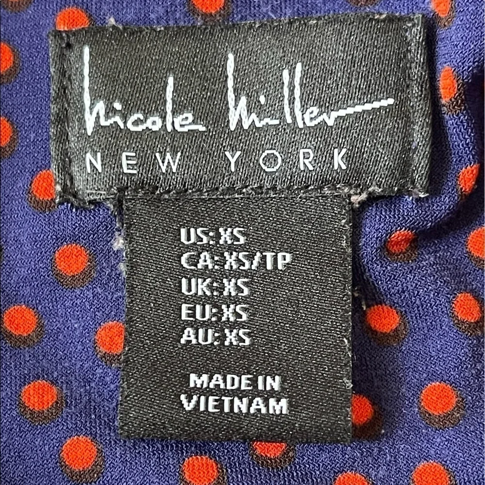Nicole Miller Tunic Dress with pockets XS - Picture 4 of 5